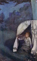 Scene fra The Slowcoach, af Edward Verrall Lucas